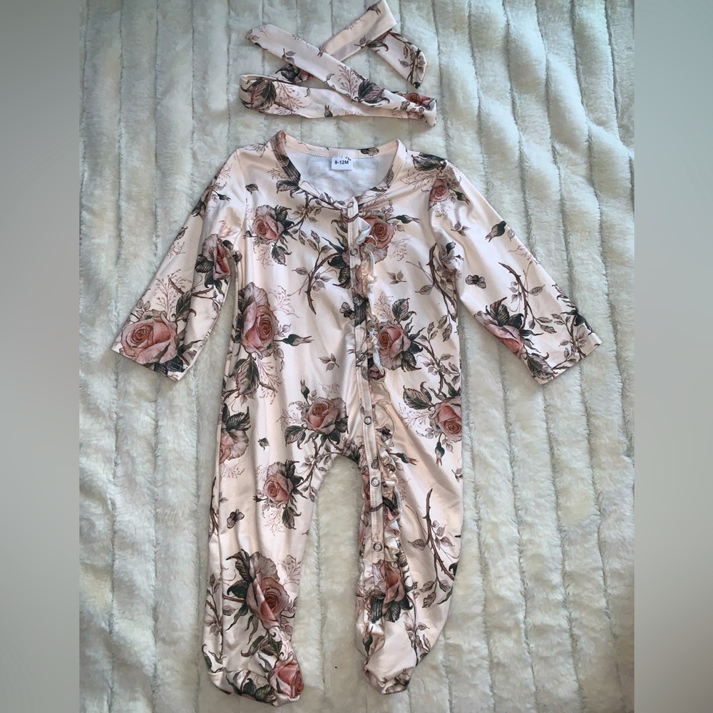 Floral Footie